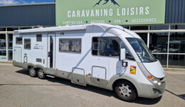 BURSTNER Burstner elegance i821 g - lit transversal sur sou INTÉGRAL 2007